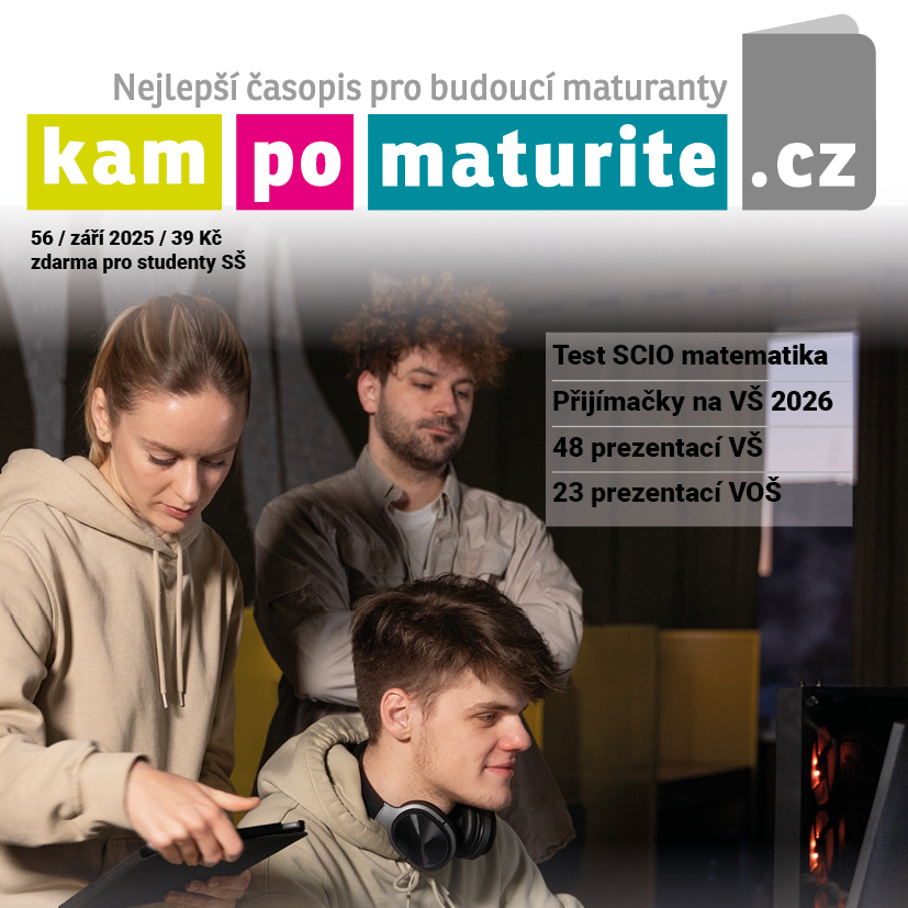 �asopis KamPoMaturit�.CZ 56 titulka �tverec