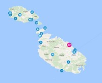 PR �l�nek EF interaktivn� mapa Malta
