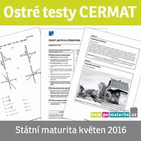 �l�nek testy CERMAT ke sta�en� jarn� term�n maturity 2016