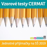 �l�nek CERMAT jednotn� p�ij�ma�ky S� vzorov� testy 2019