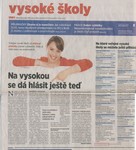 �l�nky napsali o n�s mf dnes duben 2012
