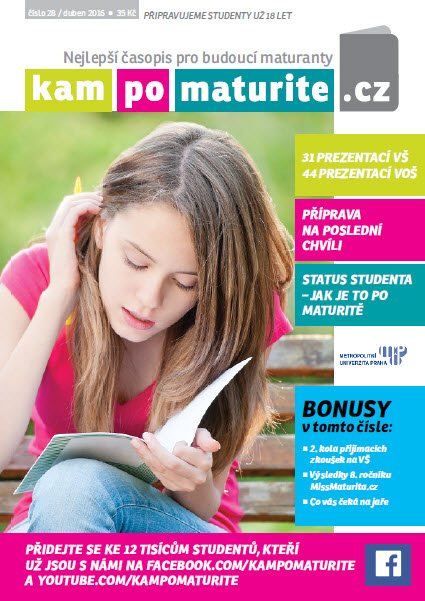 �asopis kampomaturite.shop 28 duben 2016 titulka